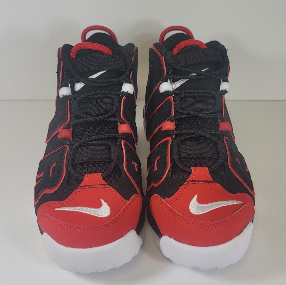 Nike Air More Uptempo 96 GS Black FB1344-001 Basketball Big Kids Sizes - Picture 7 of 9